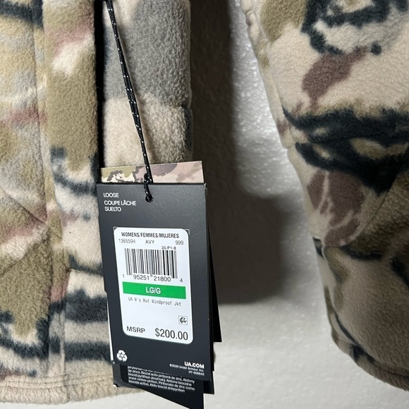 Under Armour Women’s Rut Windproof Barren Camouflage Jacket - Picture 13 of 13